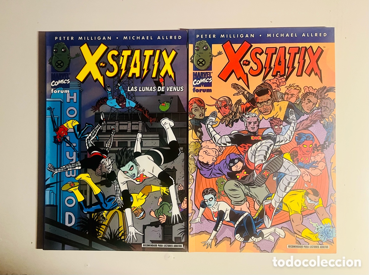 C&oacute;mics: COLECCI&Oacute;N X STATIX, 2 N&Uacute;MEROS, (MARVEL COMICS F&Oacute;RUM), PETER MILLIGAN!!! - Foto 1