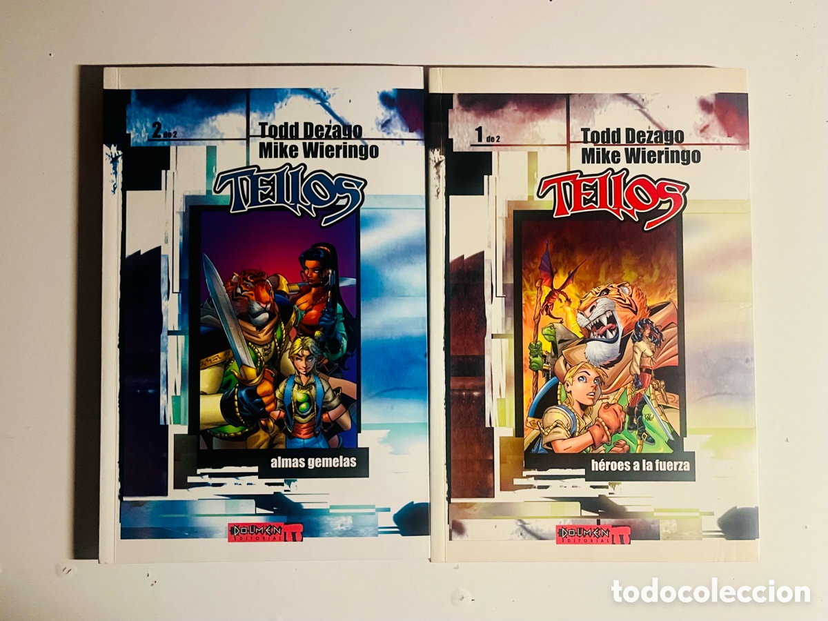 C&oacute;mics: COLECCI&Oacute;N TELLOS, 2 N&Uacute;MEROS COMPLETA, (EDITORIAL DOLMEN) - Foto 1