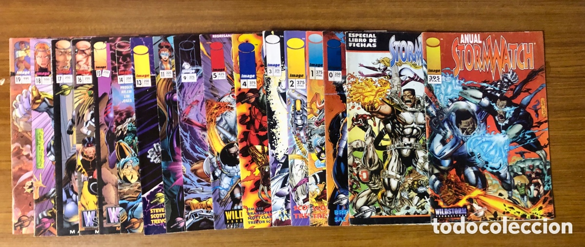 C&oacute;mics: STORMWATCH,17 EJEMPLARES,(WILDSTORM PRODUCTIONS-WORLD C&Oacute;MICS) - Foto 1