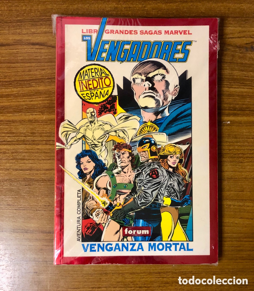 C&oacute;mics: LOS VENGADORES,LIBRO GRANDES SAGAS MARVEL,1994,(FORUM) - Foto 1