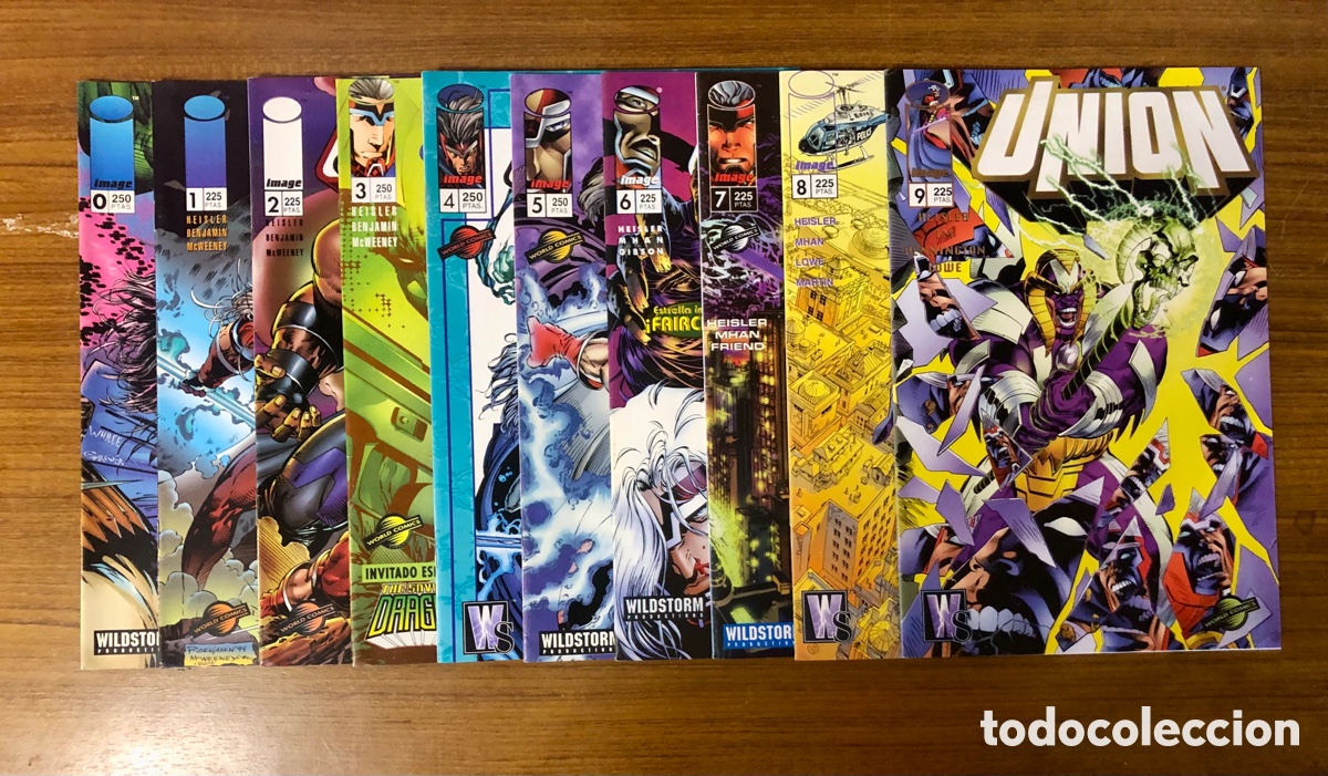 C&oacute;mics: UNI&Oacute;N,10 EJEMPLARES,(IMAGE-WILDSTORM PRODUCTION) - Foto 1