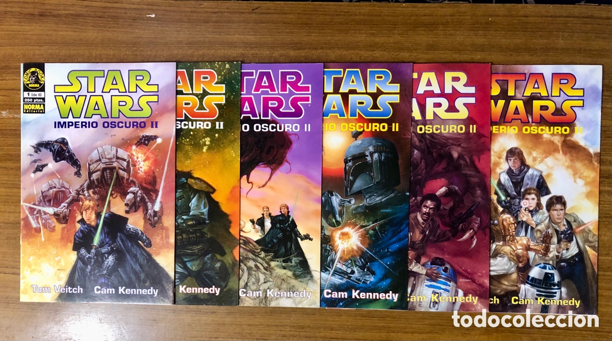 C&oacute;mics: STAR WARS,IMPERIO OSCURO II,COMPLETA 6 EJEMPLARES,(COMIC BOOK-NORMA) - Foto 1