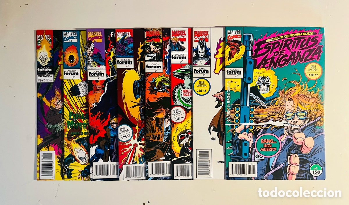 C&oacute;mics: COLECCI&Oacute;N ESP&Iacute;RITUS DE VENGANZA, 8 N&Uacute;MEROS DE 12, (COMICS F&Oacute;RUM) - Foto 1