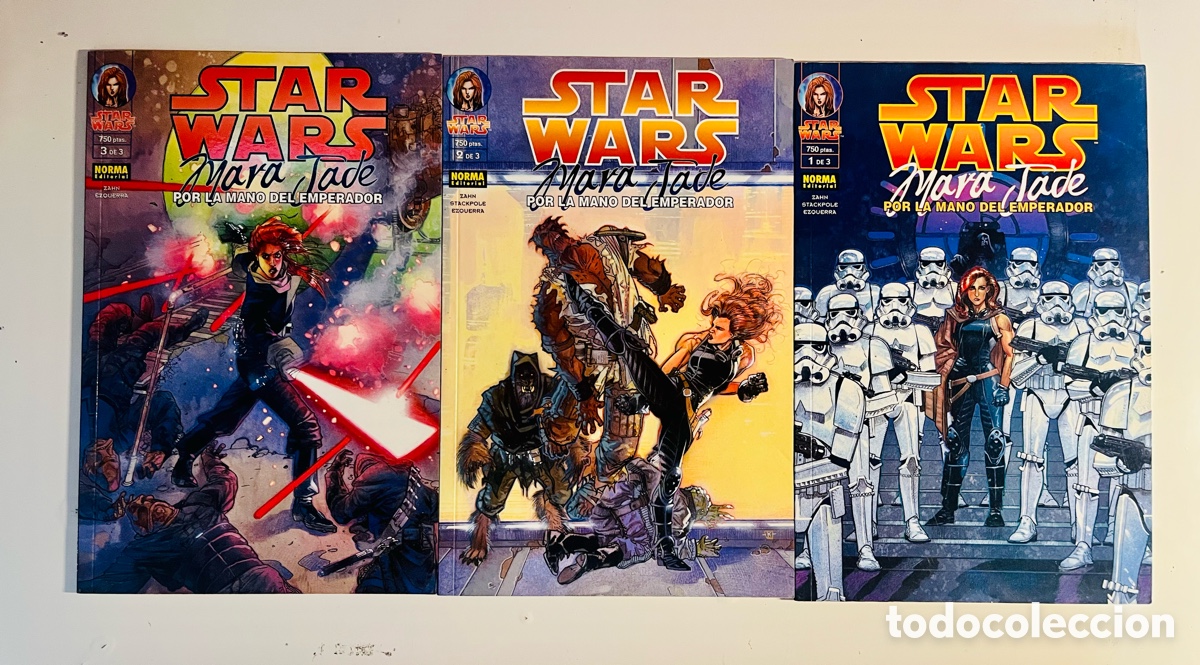 C&oacute;mics: COLECCI&Oacute;N STAR WARS, 3 N&Uacute;MEROS COMPLETA, (NORMA EDITORIAL) - Foto 1
