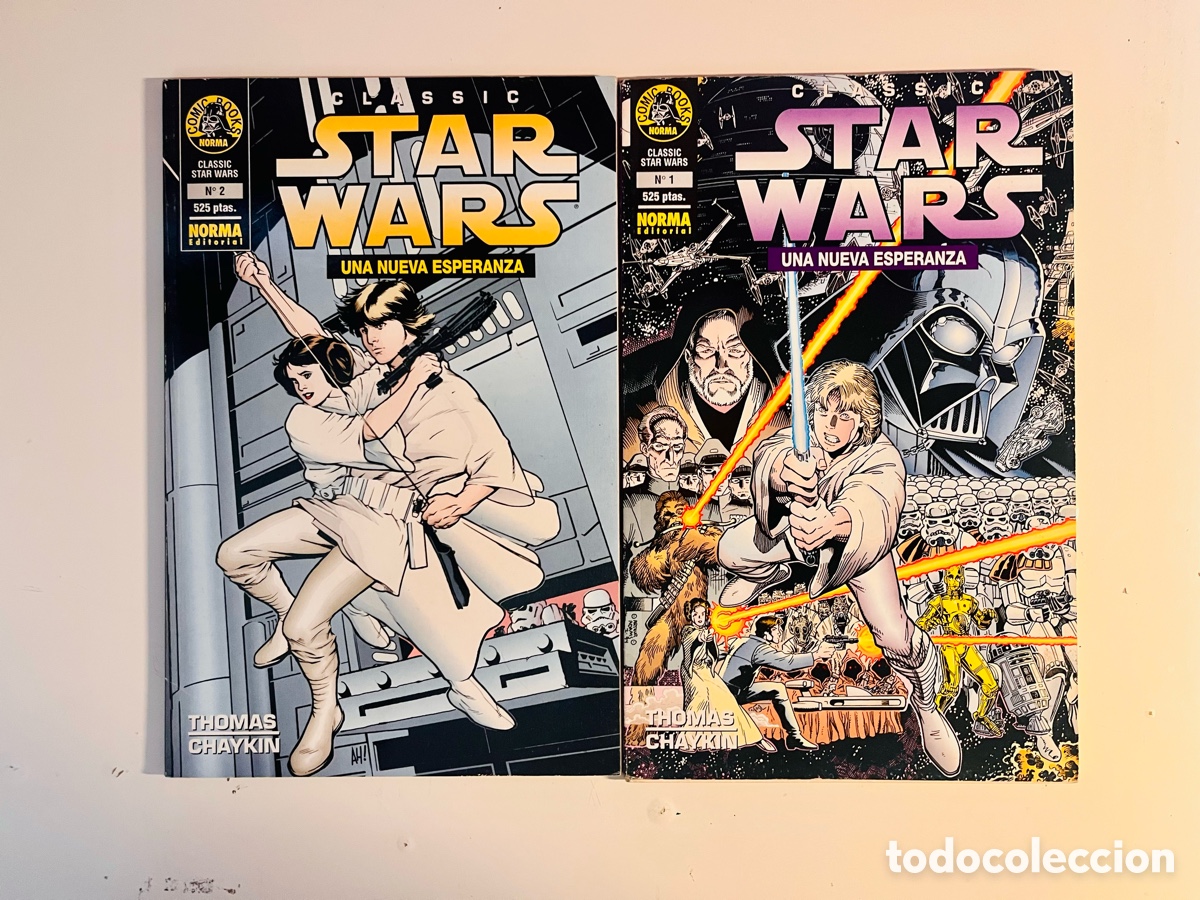 C&oacute;mics: COLECCI&Oacute;N STAR WARS, 2 N&Uacute;MEROS COMPLETA, (NORMA EDITORIAL) - Foto 1