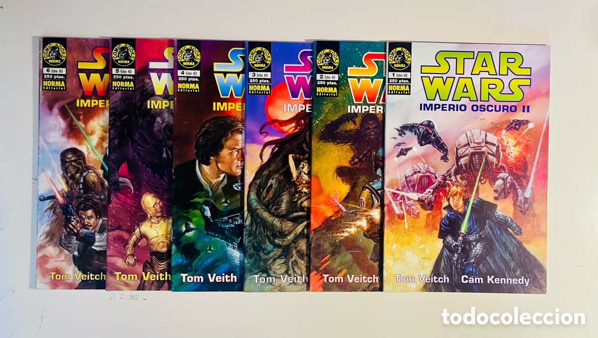 C&oacute;mics: COLECCI&Oacute;N STAR WARS, 6 N&Uacute;MEROS COMPLETA, (NORMA EDITORIAL) - Foto 1