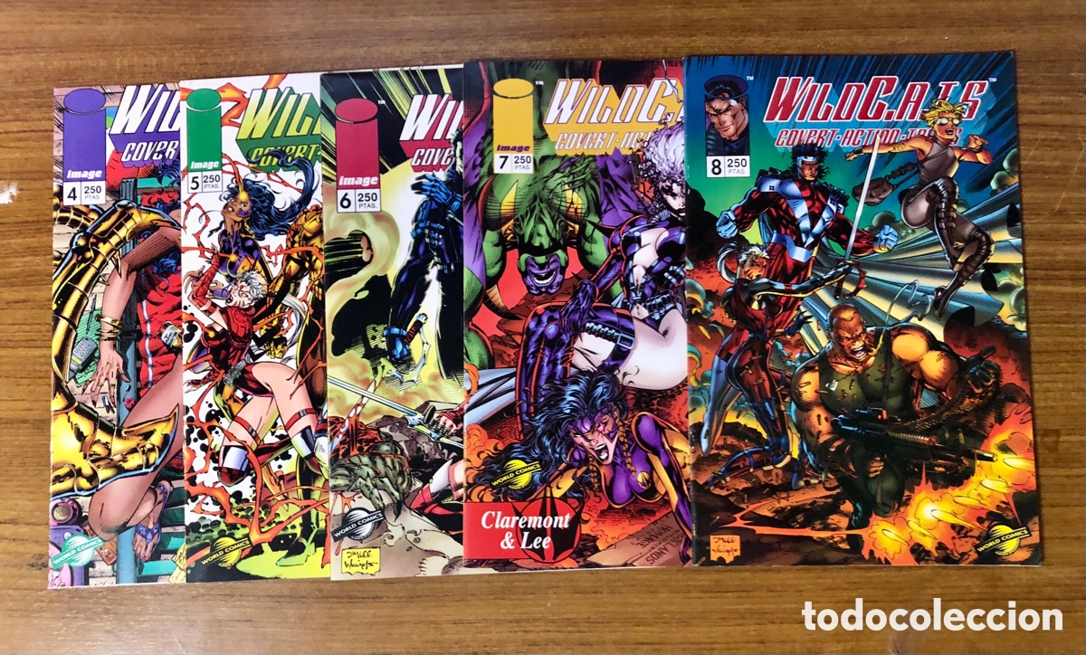 C&oacute;mics: WILDCATS,5 EJEMPLARES,(IMAGE) - Foto 1