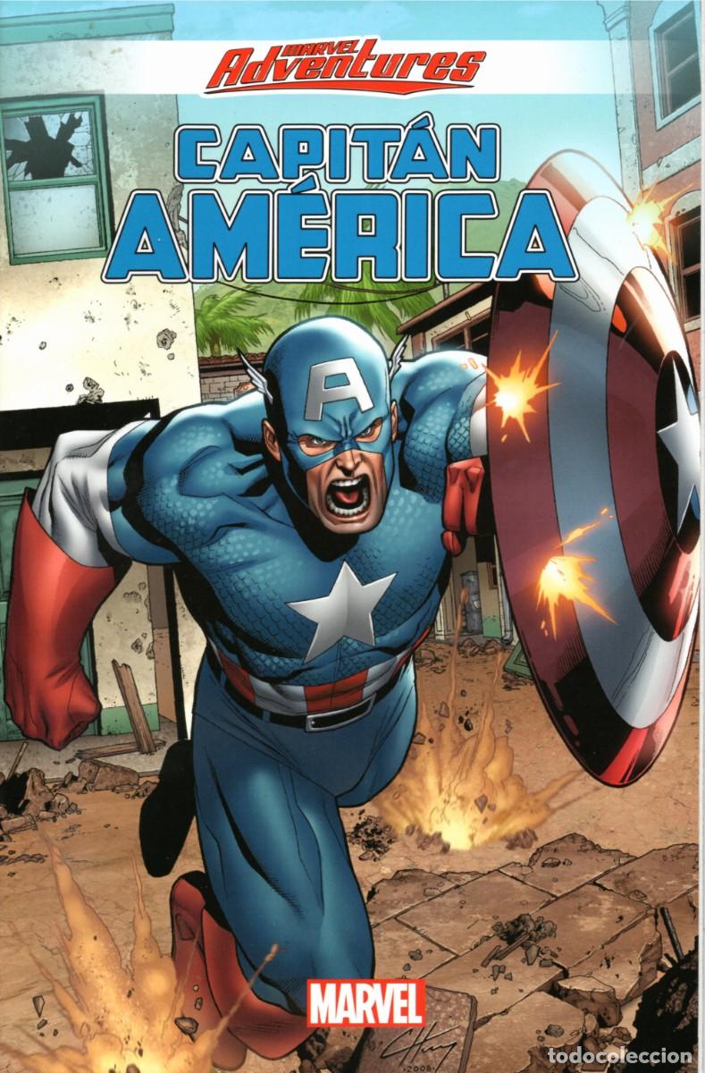 C&oacute;mics: C&Oacute;MIC &rdquo;MARVEL ADVENTURES&rdquo; N&ordm; 3 CAPIT&Aacute;N AM&Eacute;RICA, 48 PAGS. ED.PANINI - Foto 1