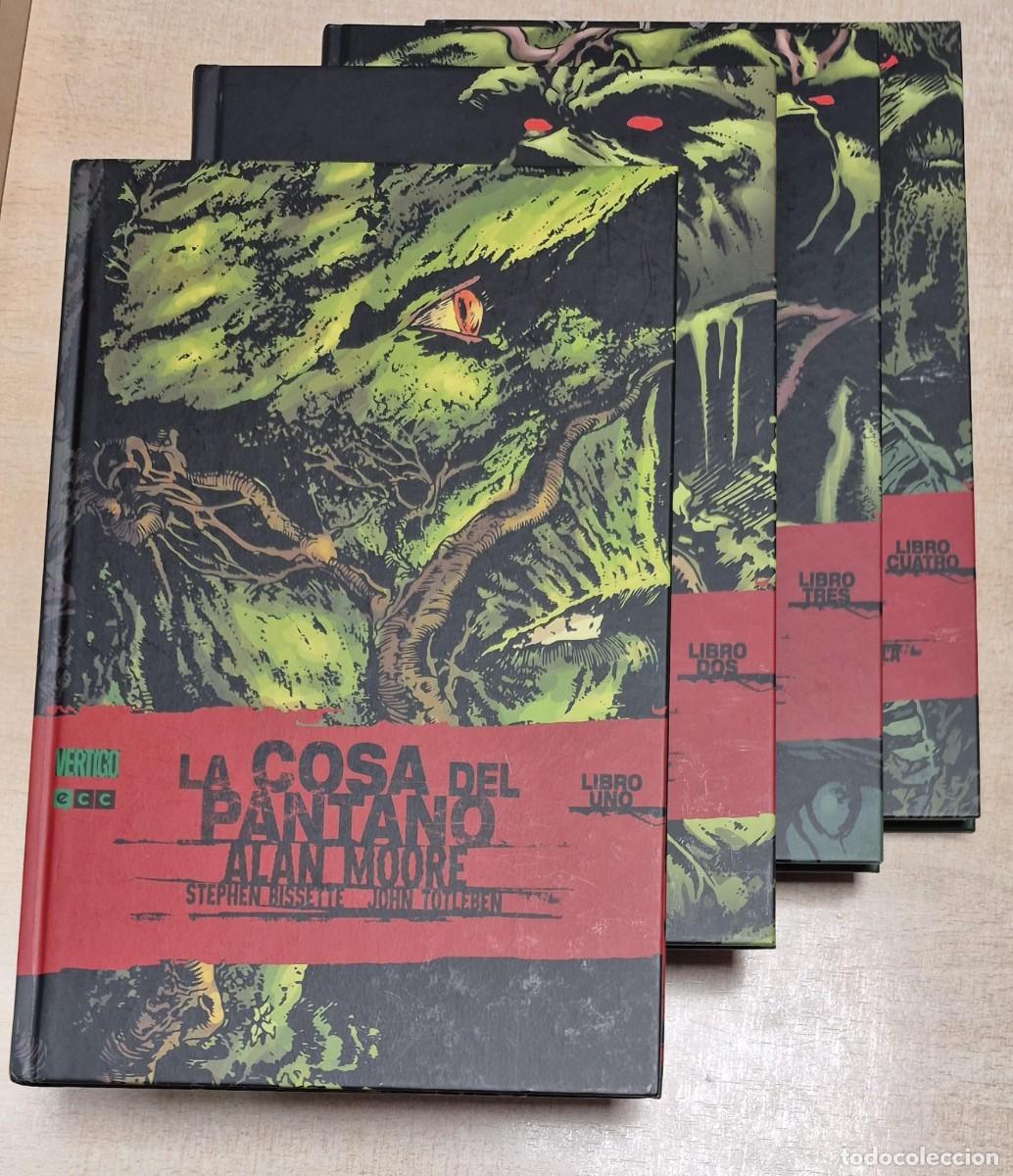 C&oacute;mics: LA COSA DEL PANTANO ALAN MOORE (LOTE 4 PRIMEROS TOMOS) - ECC - Foto 1