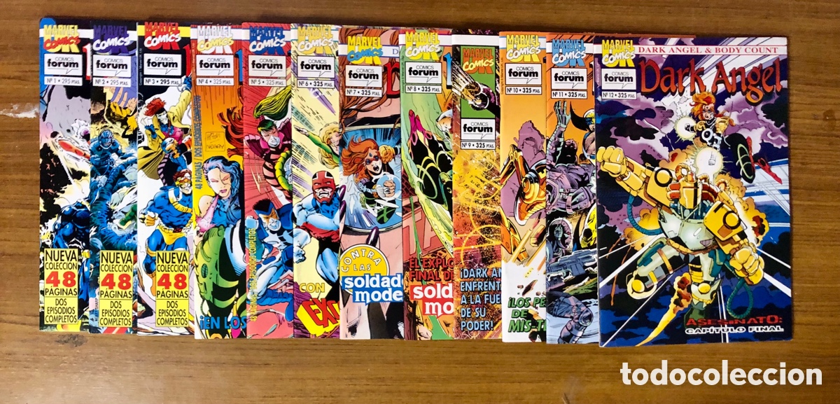 C&oacute;mics: DARK ANGEL,COMPLETA 12 EJEMPLARES,(MARVEL COMICS-FORUM) - Foto 1