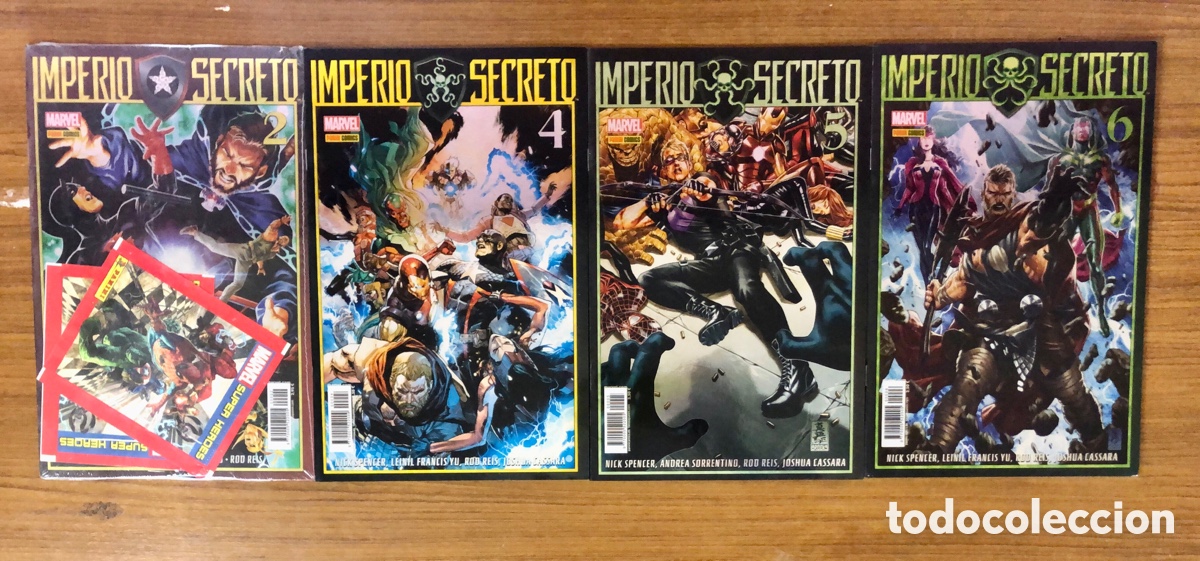C&oacute;mics: IMPERIO SECRETO,4 EJEMPLARES,(MARVEL-PANINI C&Oacute;MICS) - Foto 1