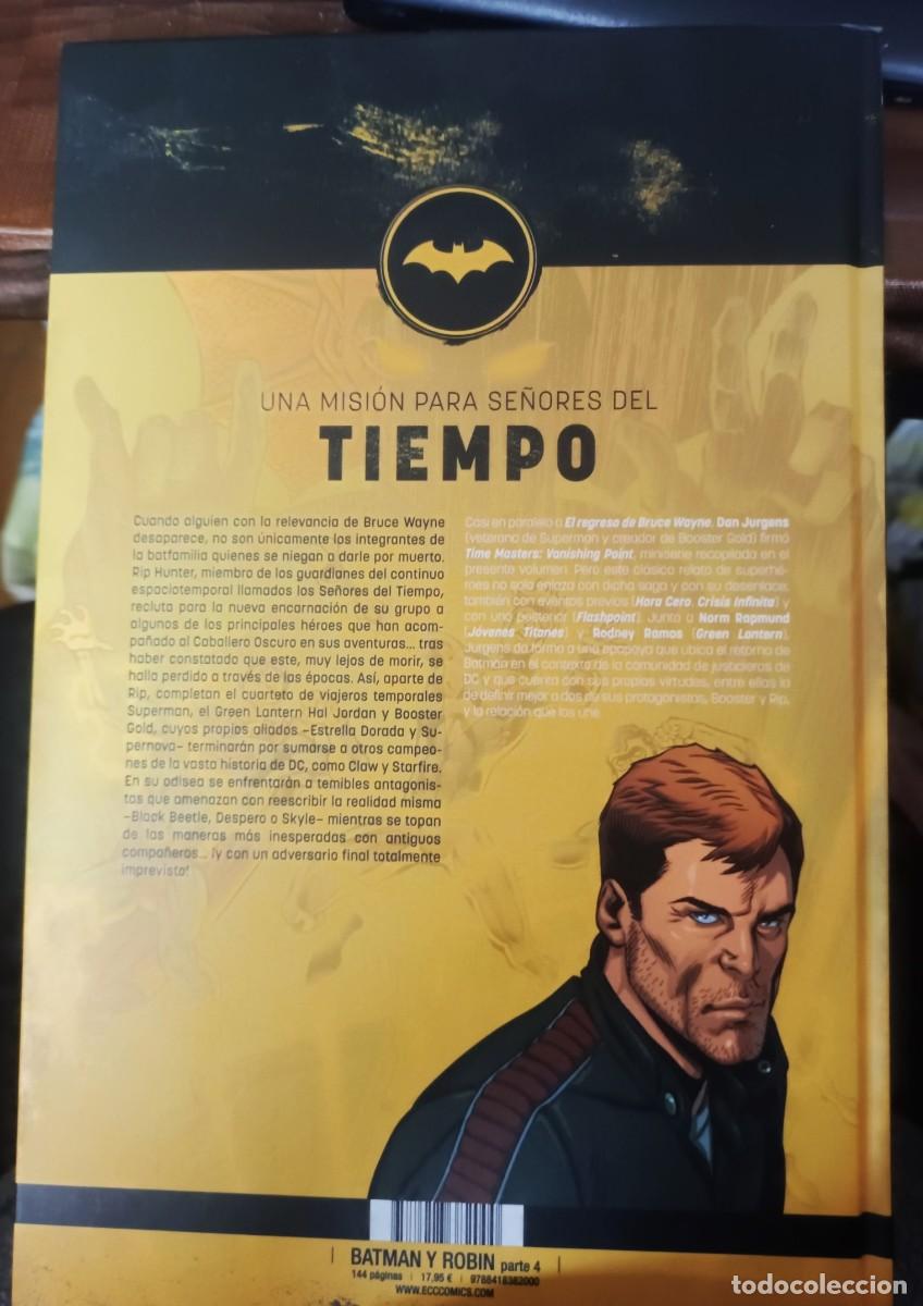 C&oacute;mics: BATMAN: LA B&Uacute;SQUEDA (Batman y Robin n&ordm; 4) con Time Masters completa ECC, 2020. - Foto 3