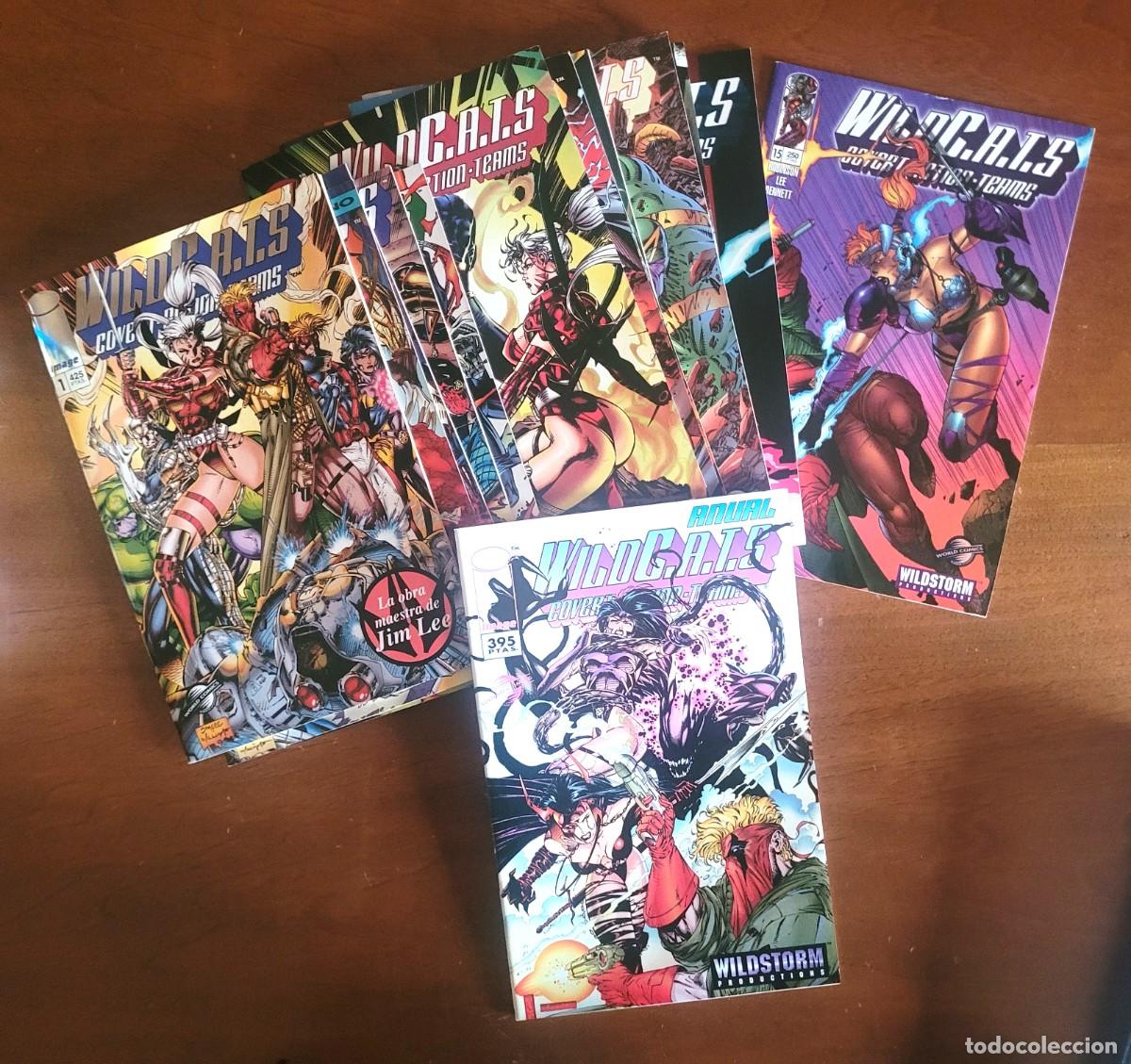 C&oacute;mics: WILDC.A.T.S. - 15 primeros n&uacute;meros de la colecci&oacute;n + Anual - - Foto 1