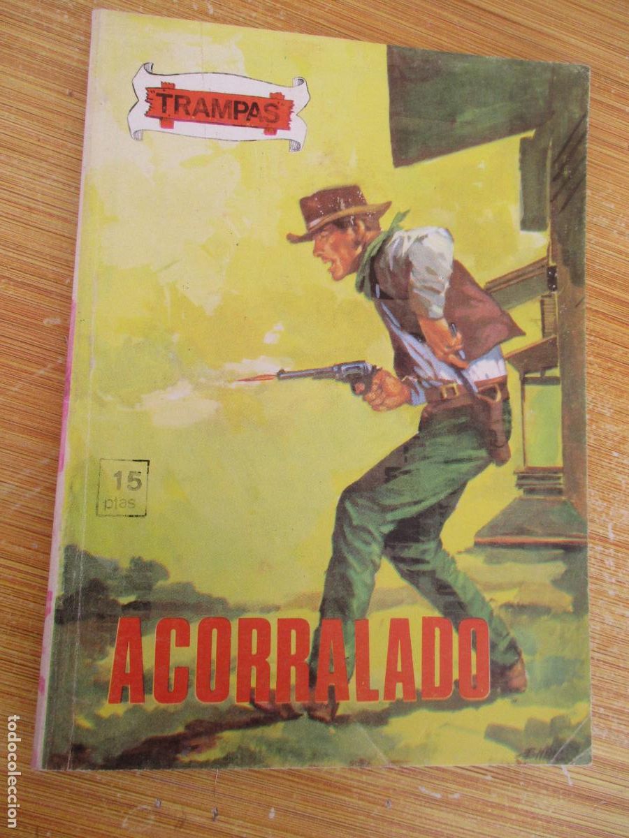 C&oacute;mics: TRAMPAS-ACORRALADO, EDT: VILMAR- COLECCI&Oacute;N SHERIFF-1972 - Foto 1