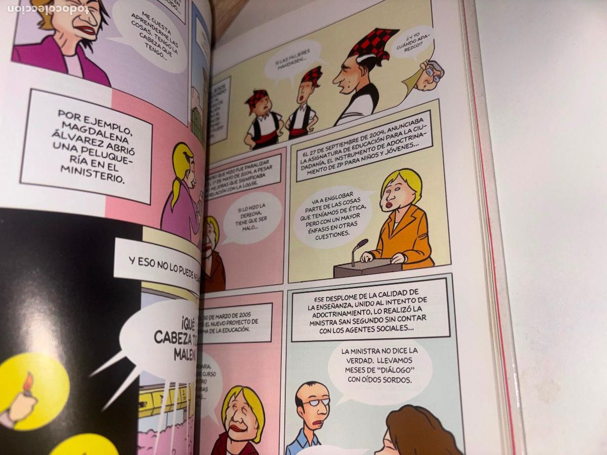 C&oacute;mics: La Ezpa&ntilde;a de ZP. C&eacute;sar Vidal. 2008. - Foto 6