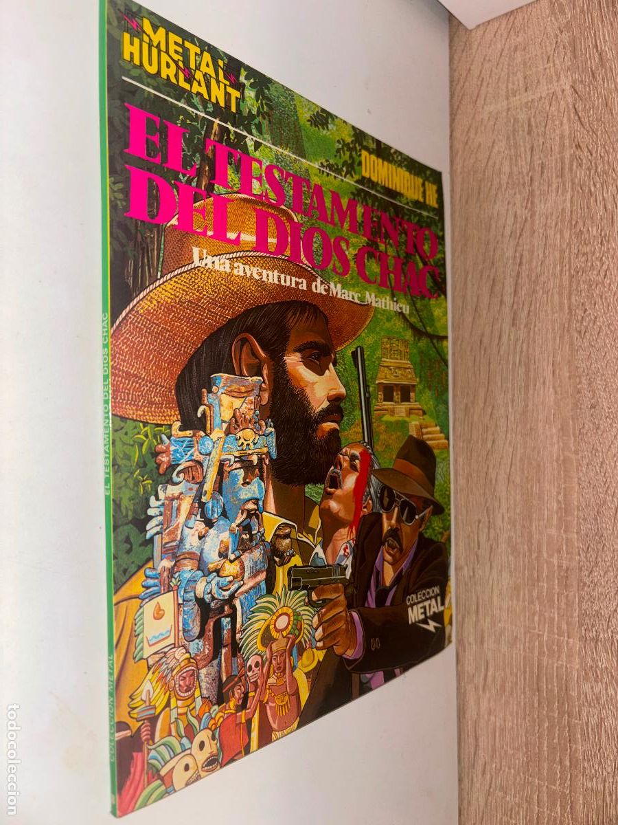 C&oacute;mics: Metal numero 18: Marc Mathieu: El testamento del dios Chac. 1985 - Foto 1