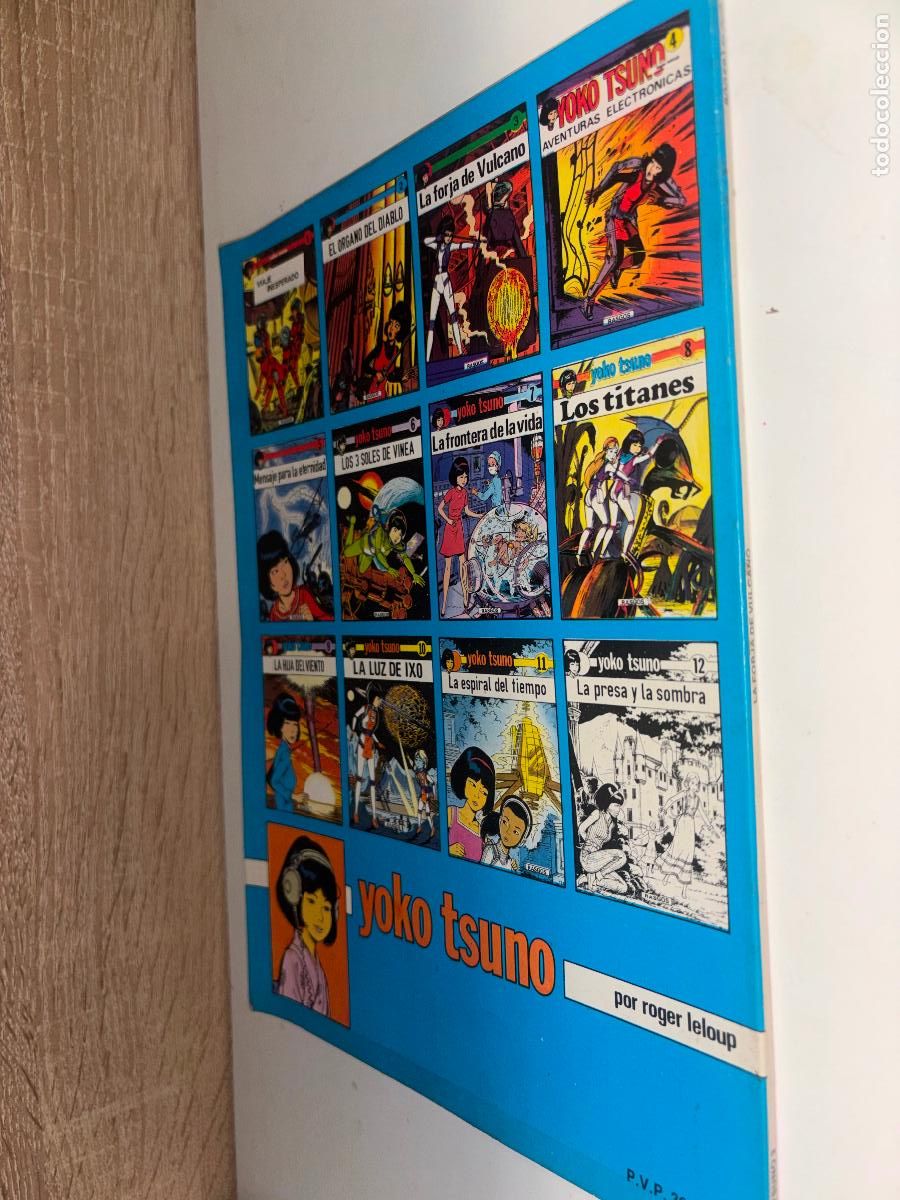 C&oacute;mics: YOKO TSUNO N&ordm; 3. LA FORJA DE VULCANO. RASGOS. 1983. - Foto 8