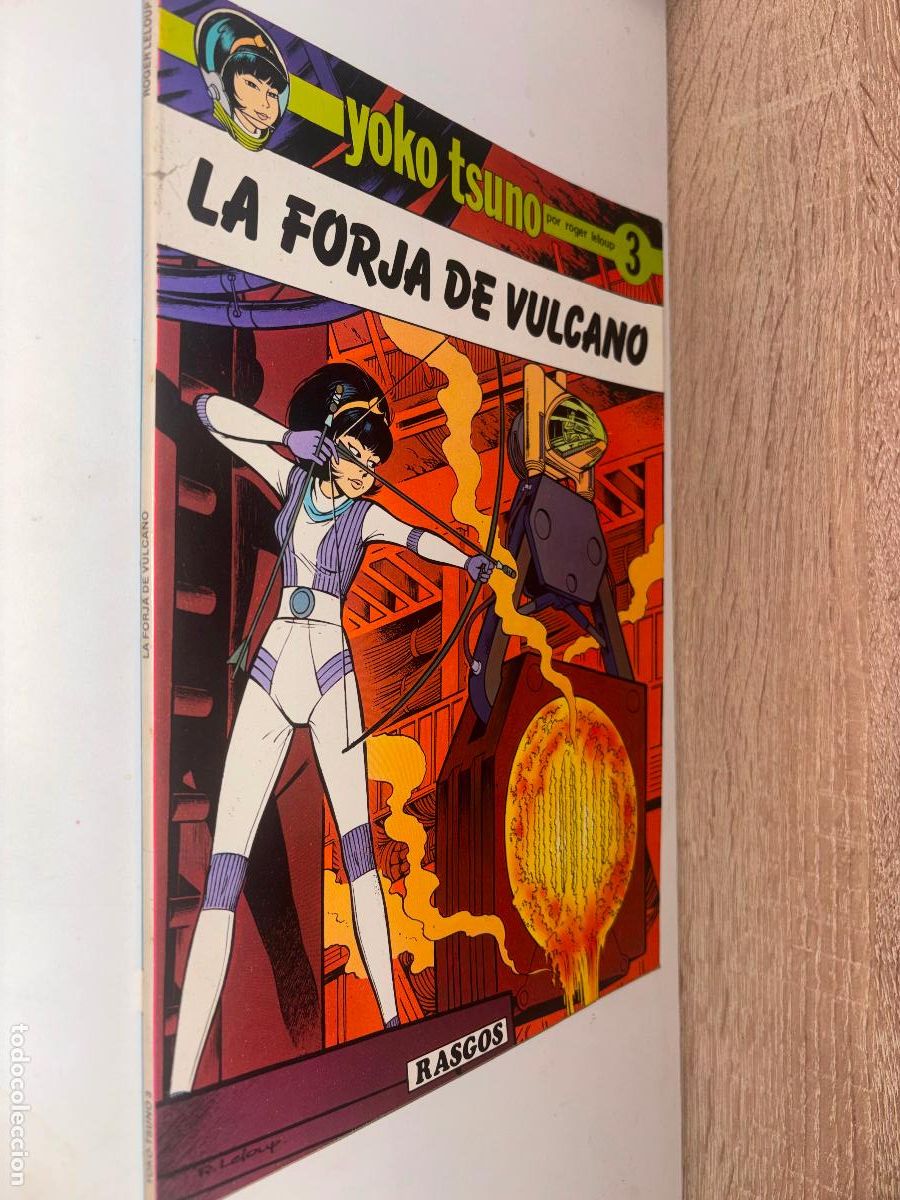 C&oacute;mics: YOKO TSUNO N&ordm; 3. LA FORJA DE VULCANO. RASGOS. 1983. - Foto 1