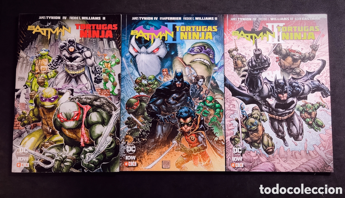 C&oacute;mics: Batman/Tortugas Ninja. Completa - Foto 2