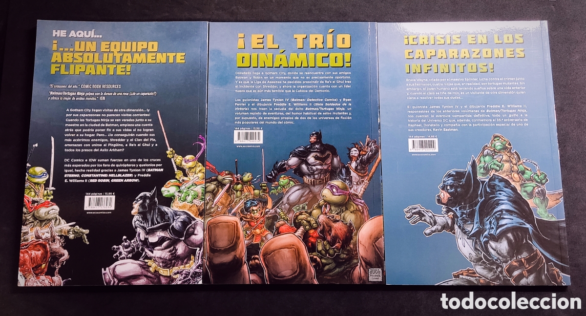 C&oacute;mics: Batman/Tortugas Ninja. Completa - Foto 3