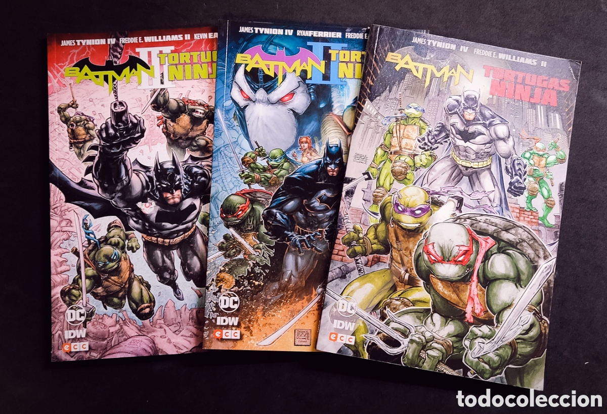 C&oacute;mics: Batman/Tortugas Ninja. Completa - Foto 1
