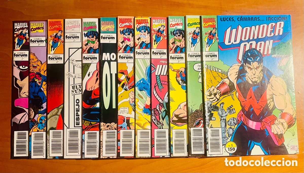 C&oacute;mics: COLECCI&Oacute;N WONDER MAN, 11 EJEMPLARES FALTA EL 12, (MARVEL COMICS F&Oacute;RUM) - Foto 1