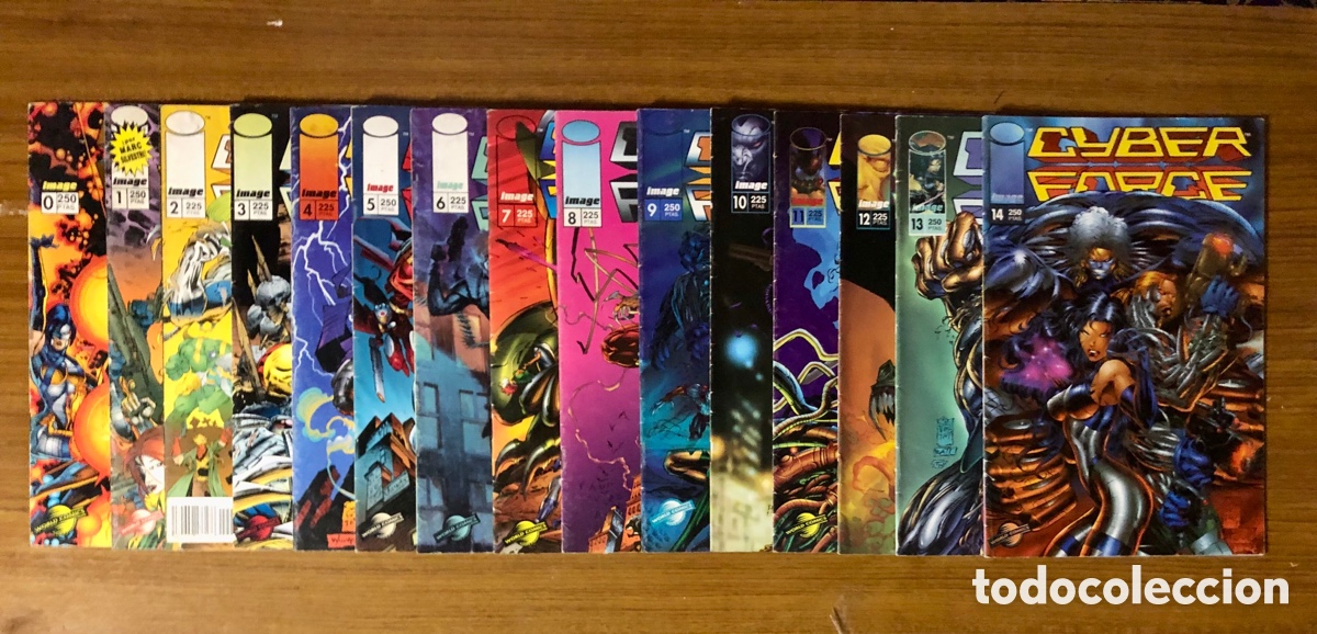 C&oacute;mics: CYBER FORCE,DEL N&Uacute;MERO 0 AL N&Uacute;MERO 14,(IMAGE) - Foto 1