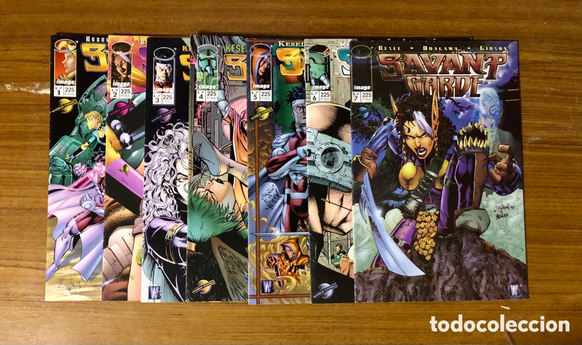 C&oacute;mics: SAVANT GARDE,COMPLETA 7 EJEMPLARES,(IMAGE-WOLRD COMICS) - Foto 1