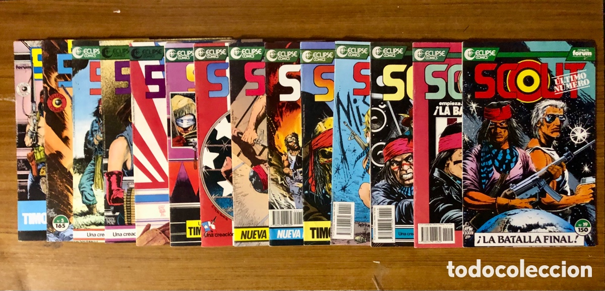 C&oacute;mics: SCOUT,14 EJEMPLARES,(ECLIPSE C&Oacute;MICS-FORUM) - Foto 1