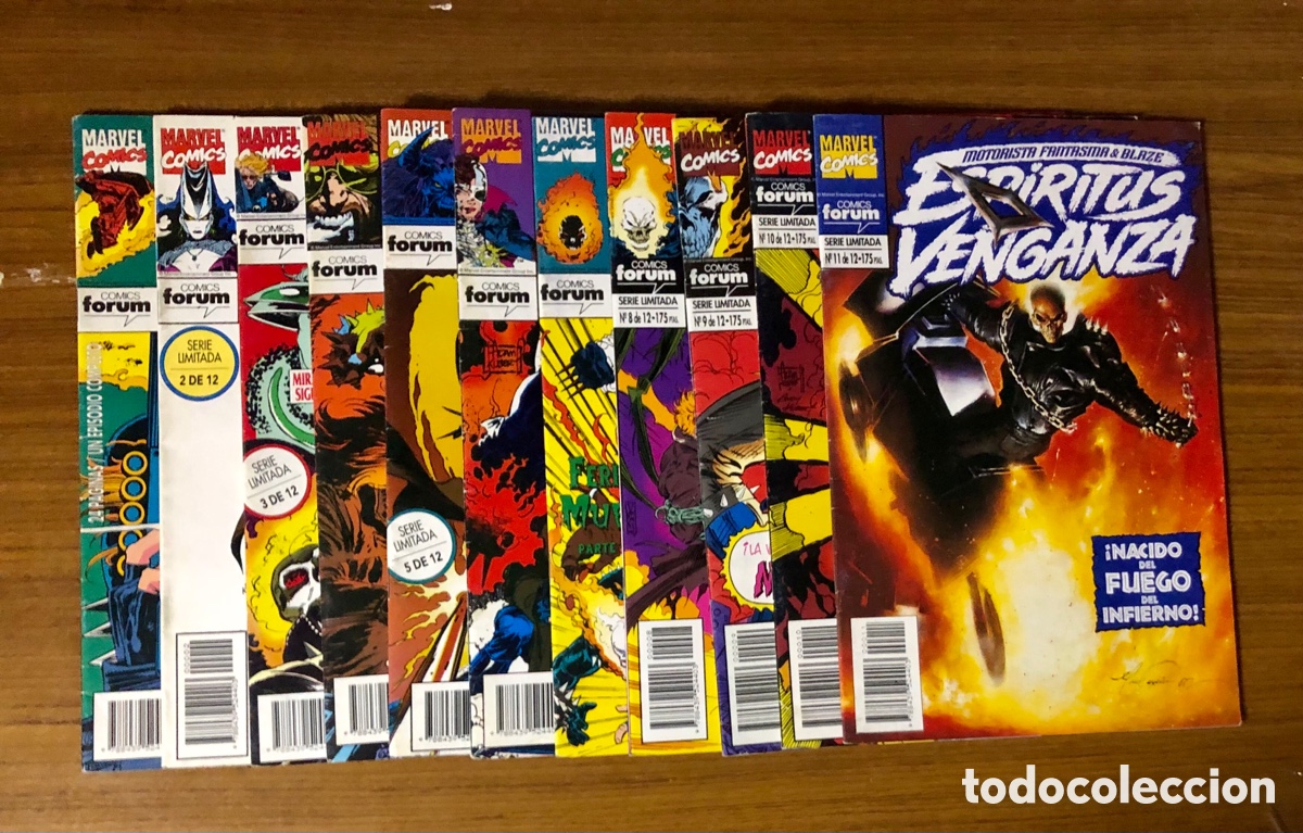 C&oacute;mics: ESP&Iacute;RITUS VENGANZA,11 EJEMPLARES DE 12,(F&Oacute;RUM) - Foto 1