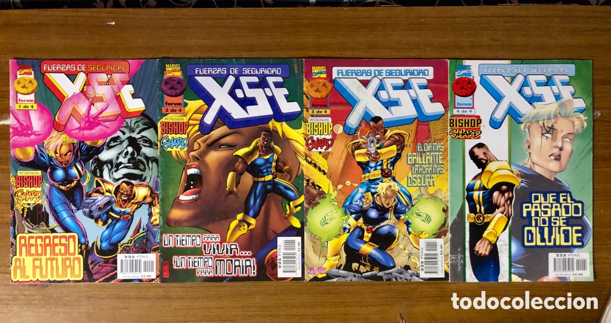 C&oacute;mics: X.S.E FUERZAS DE SEGURIDAD,COMPLETA 4 EJEMPLARES,(F&Oacute;RUM) - Foto 1