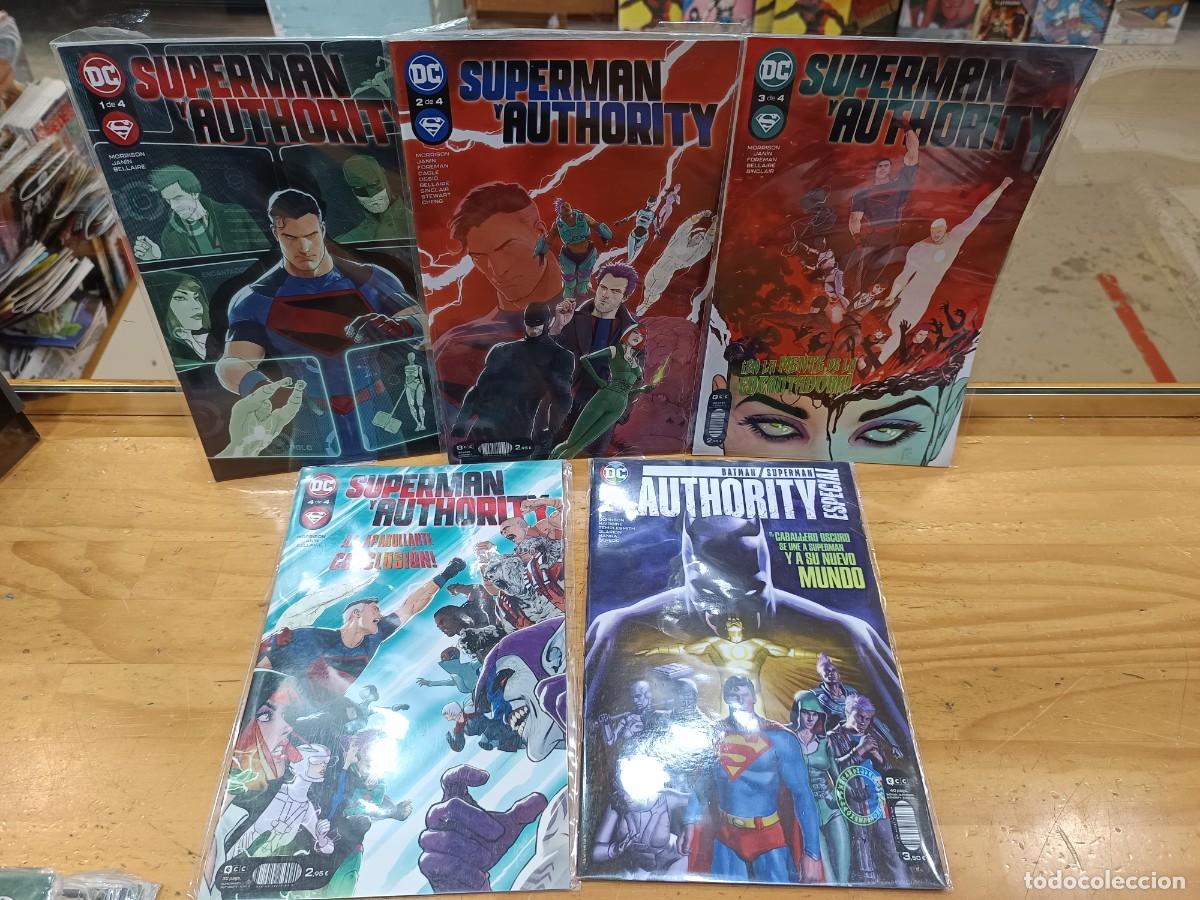 C&oacute;mics: Superman y Authority Completa 4 ej. + Batman Superman Authority especial. Ecc ediciones. - Foto 1