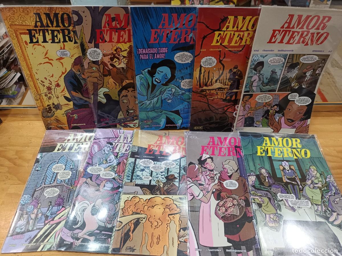 C&oacute;mics: Amor eterno. Completa 10 ejemplares. Ecc Ediciones - Foto 1
