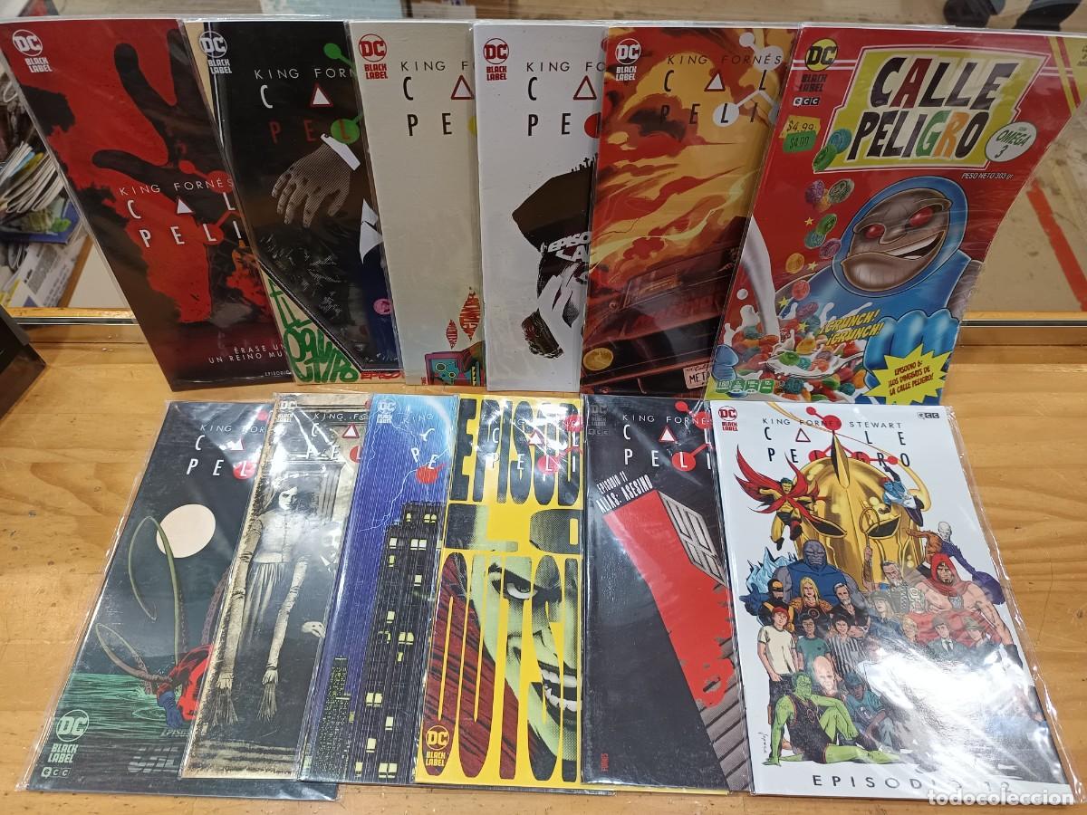 C&oacute;mics: Calle Peligro completa 12 ejemplares. Ecc Ediciones - Foto 1