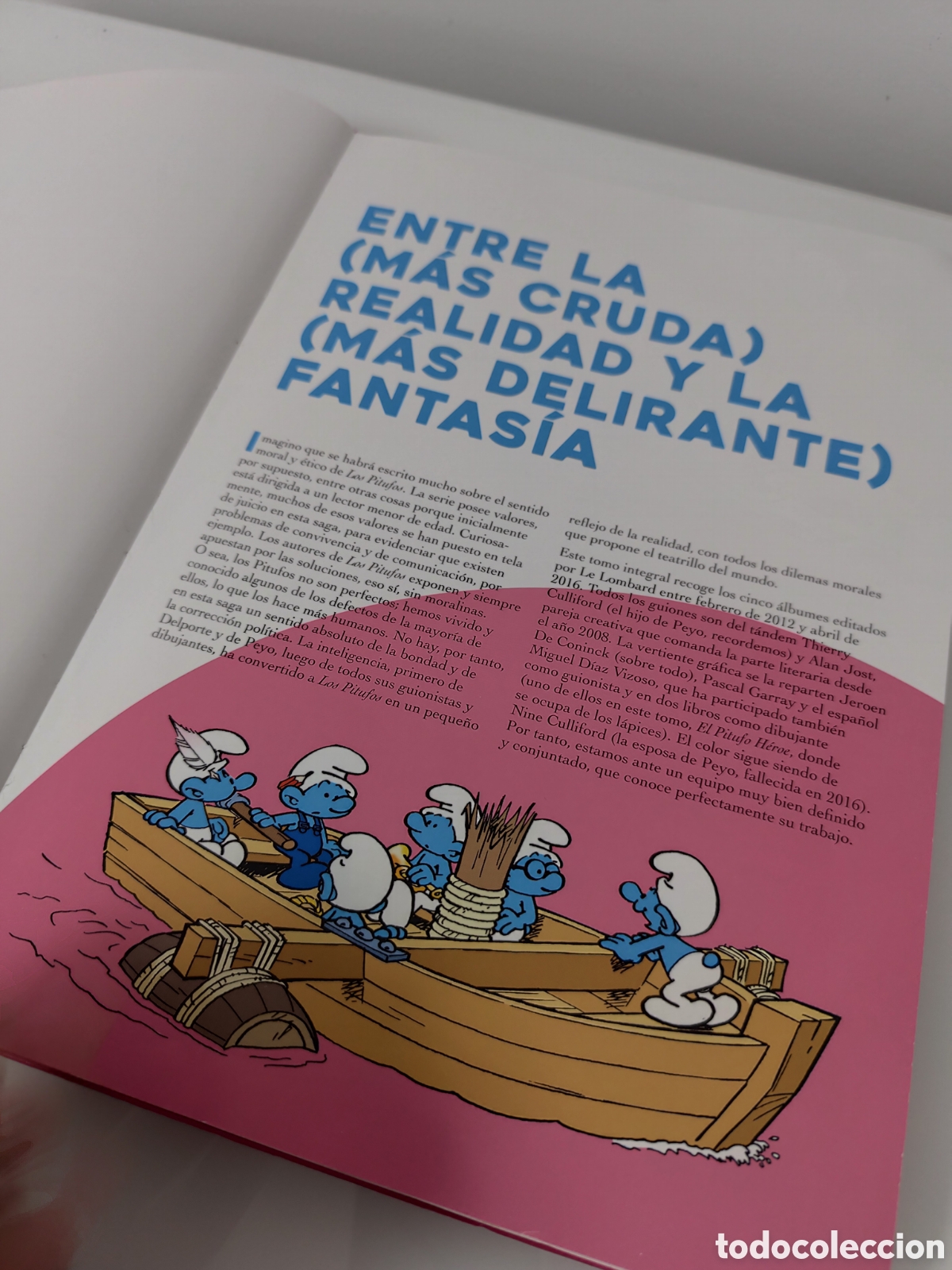 C&oacute;mics: C&oacute;mics. LOS PITUFOS. INTEGRAL 7 - Peyo (Carton&eacute;) EXTERIORMENTE DA&Ntilde;ADO - Foto 7