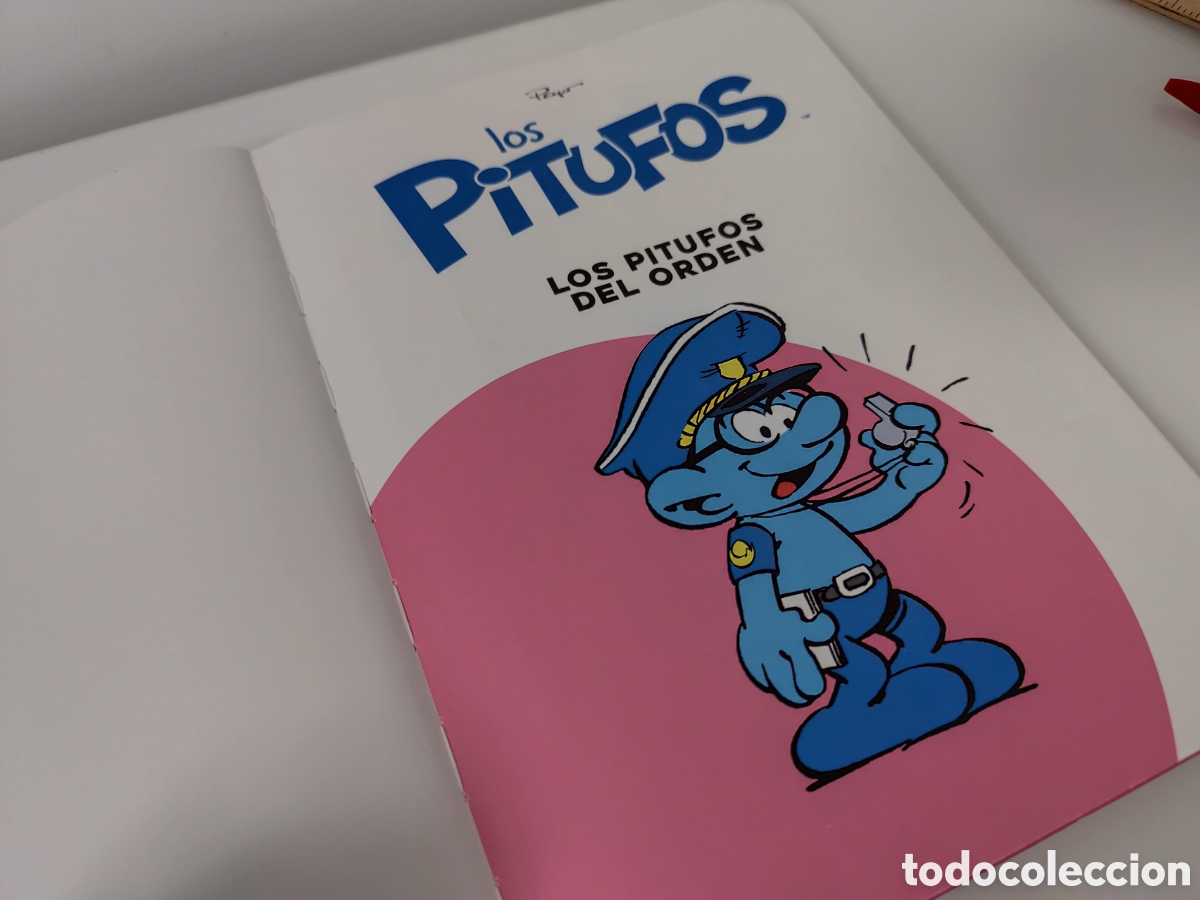 C&oacute;mics: C&oacute;mics. LOS PITUFOS. INTEGRAL 7 - Peyo (Carton&eacute;) EXTERIORMENTE DA&Ntilde;ADO - Foto 8