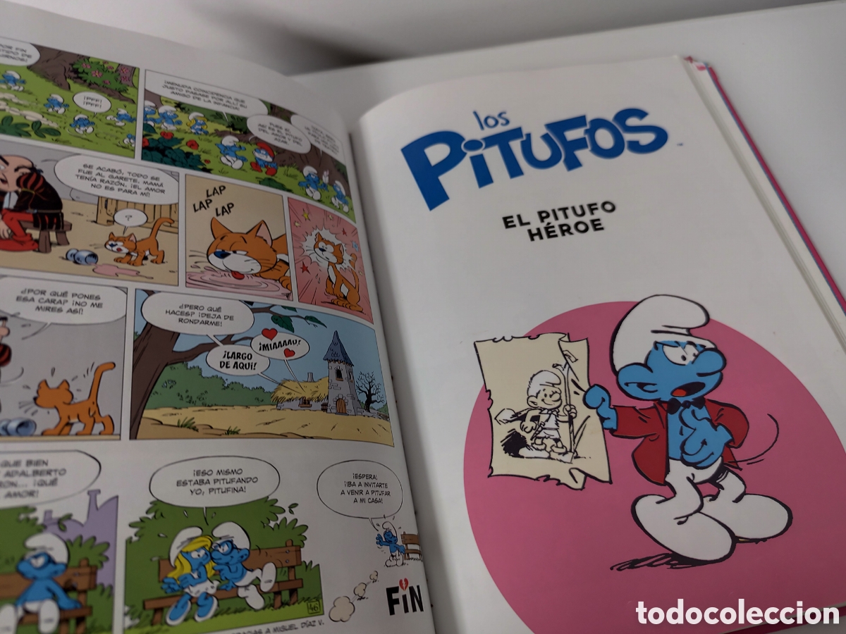 C&oacute;mics: C&oacute;mics. LOS PITUFOS. INTEGRAL 7 - Peyo (Carton&eacute;) EXTERIORMENTE DA&Ntilde;ADO - Foto 11
