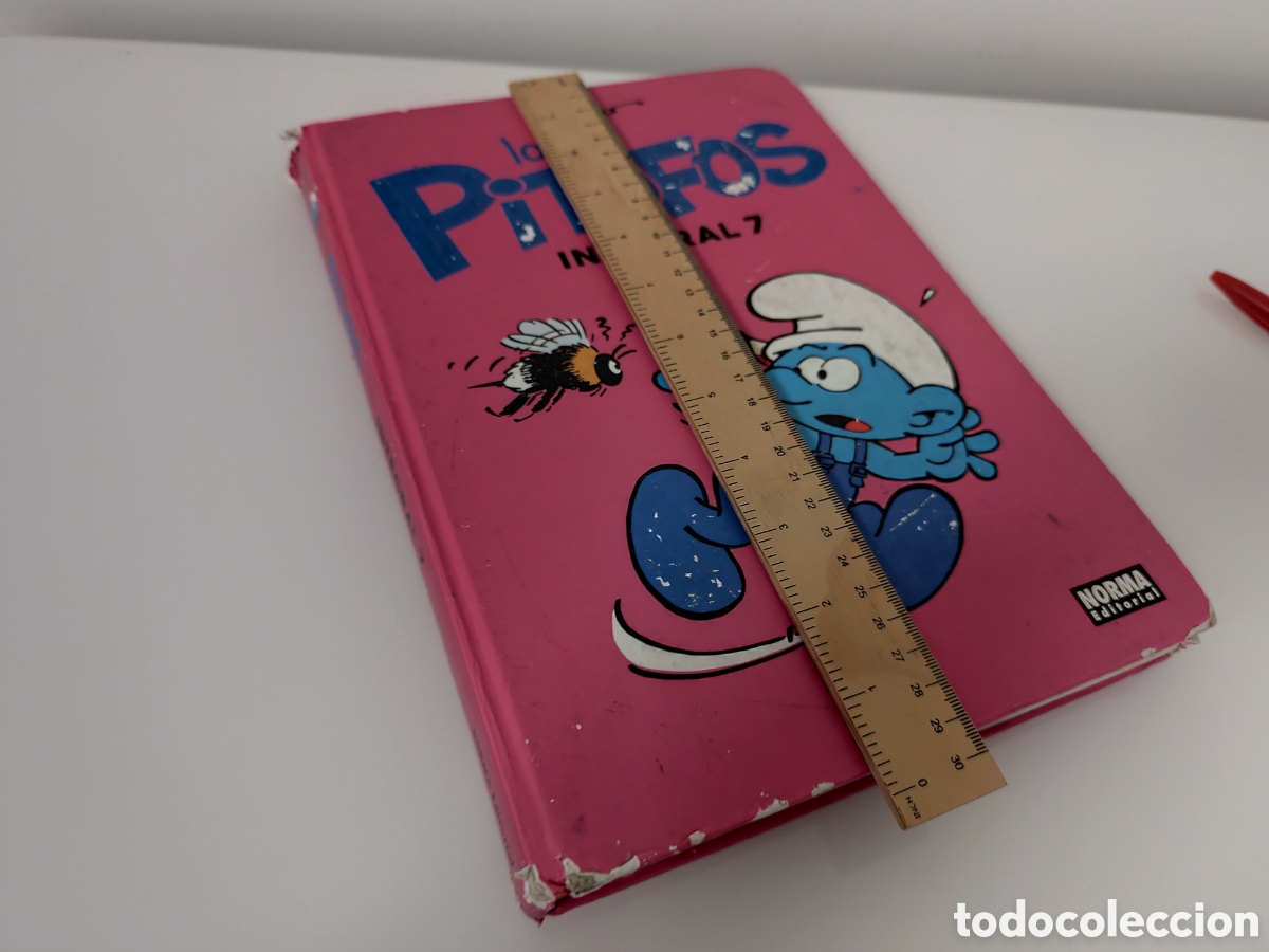 C&oacute;mics: C&oacute;mics. LOS PITUFOS. INTEGRAL 7 - Peyo (Carton&eacute;) EXTERIORMENTE DA&Ntilde;ADO - Foto 20
