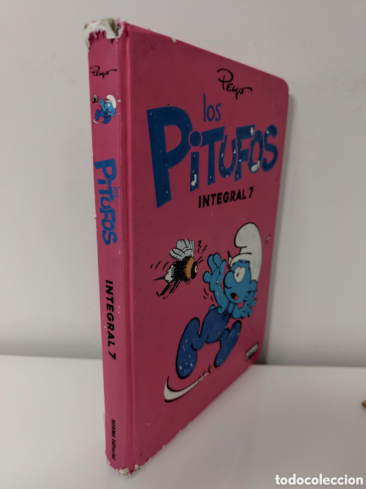 C&oacute;mics: C&oacute;mics. LOS PITUFOS. INTEGRAL 7 - Peyo (Carton&eacute;) EXTERIORMENTE DA&Ntilde;ADO - Foto 25