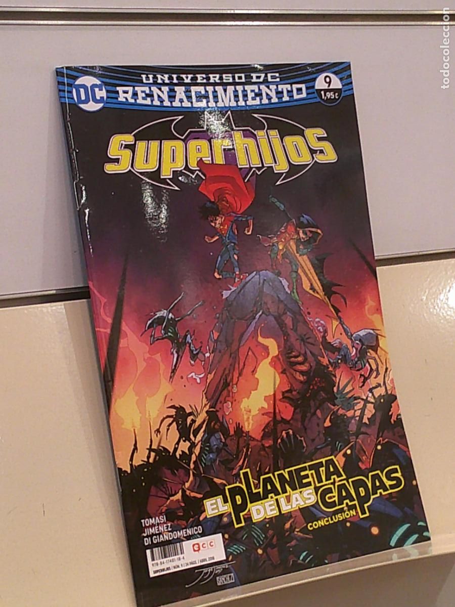 C&oacute;mics: UNIVERSO DC RENACIMIENTO SUPERHIJOS N&ordm; 9 ABRIL 2018 EL PLANETA DE LAS CAPAS CONCLUSION - ECC - Foto 1