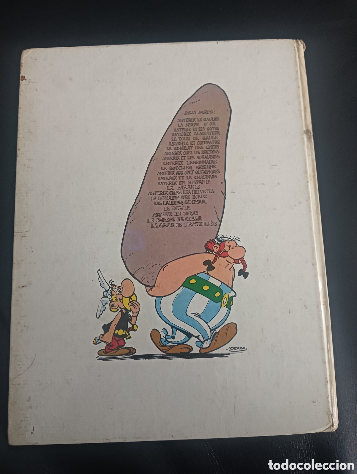 C&oacute;mics: Comic - Asterix - Le combat des Chefs - 1976 Dargaud - Canad&aacute; - Foto 3