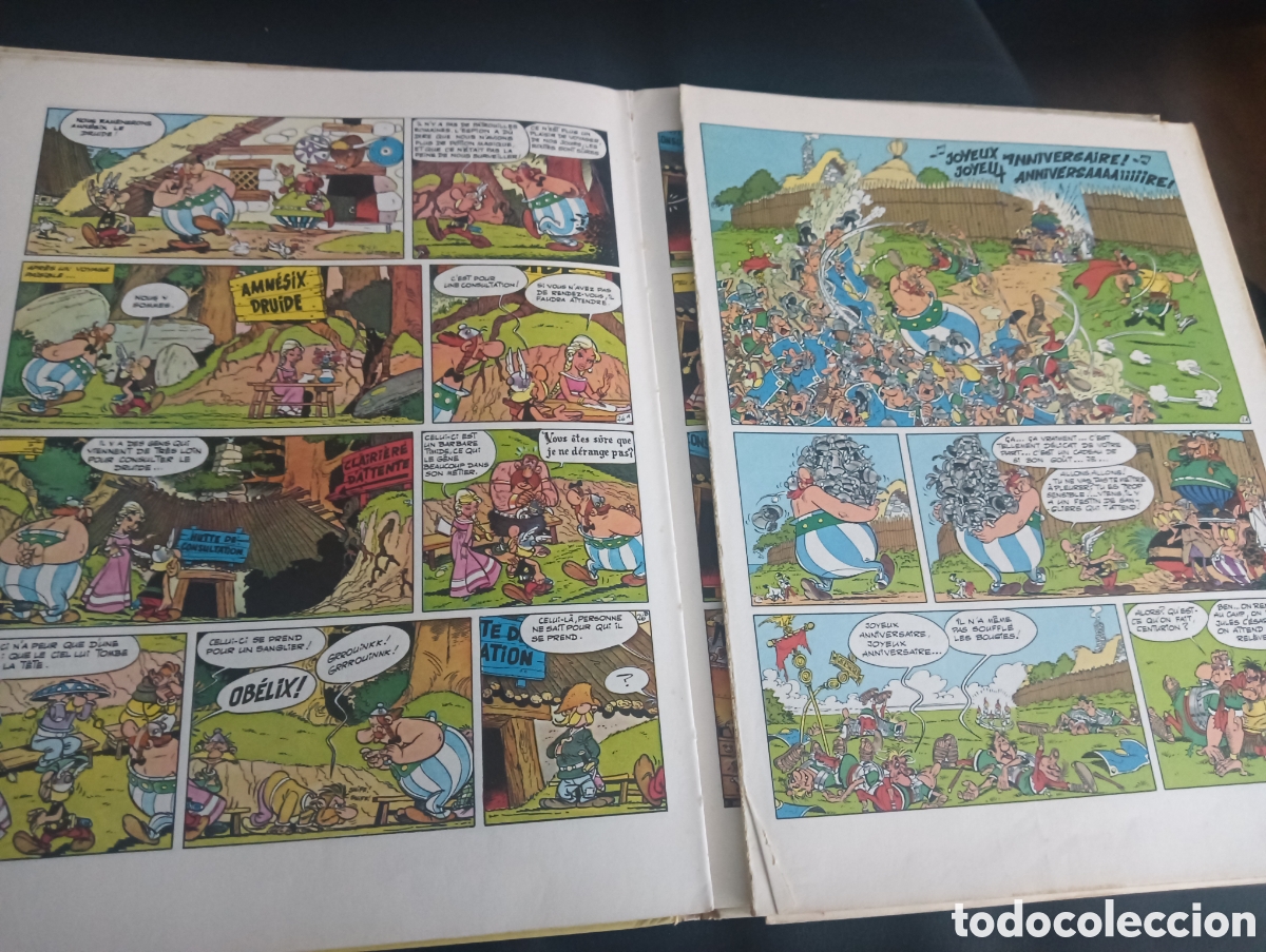 C&oacute;mics: Comic - Asterix - Le combat des Chefs - 1976 Dargaud - Canad&aacute; - Foto 9