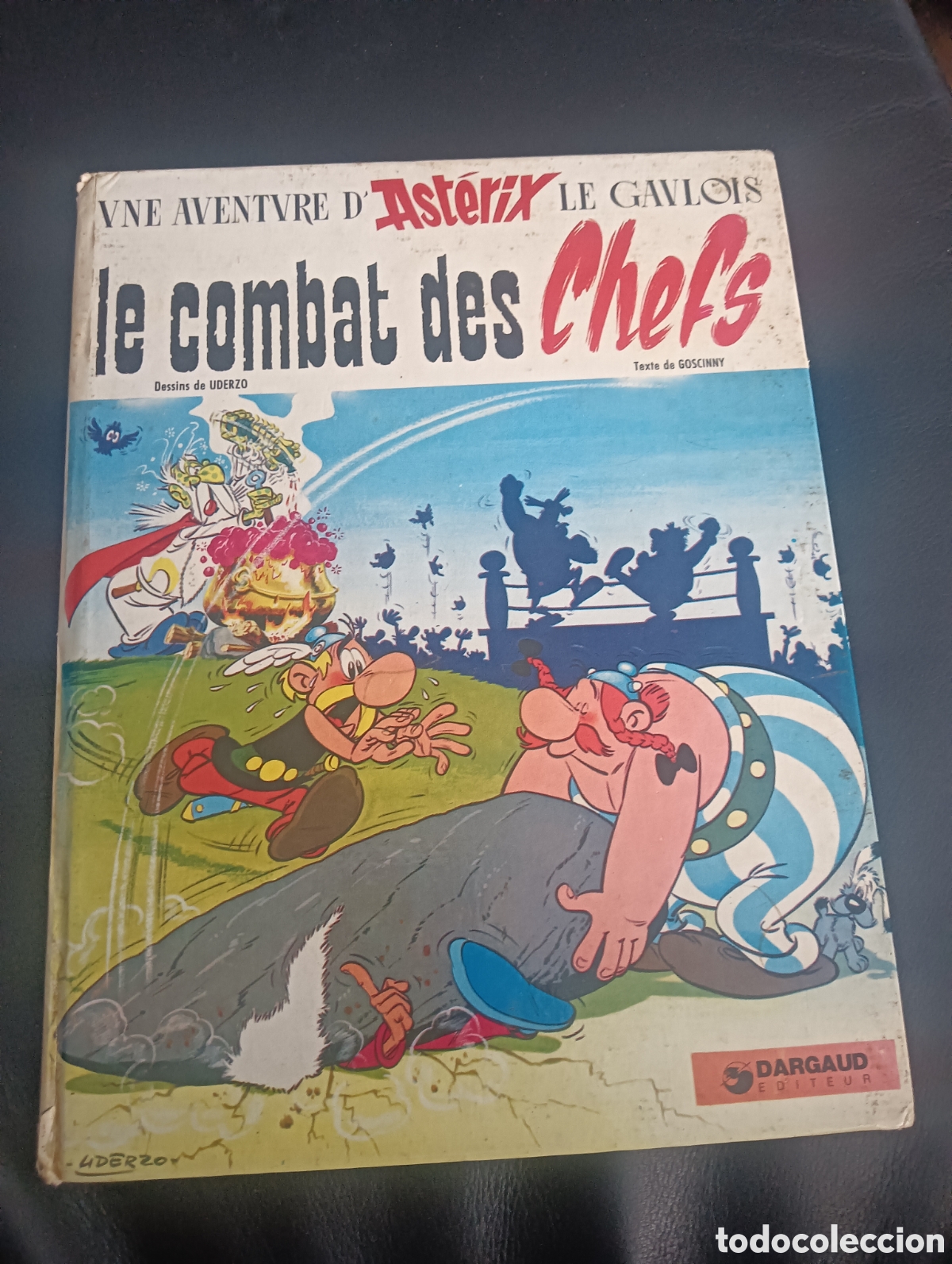 C&oacute;mics: Comic - Asterix - Le combat des Chefs - 1976 Dargaud - Canad&aacute; - Foto 1