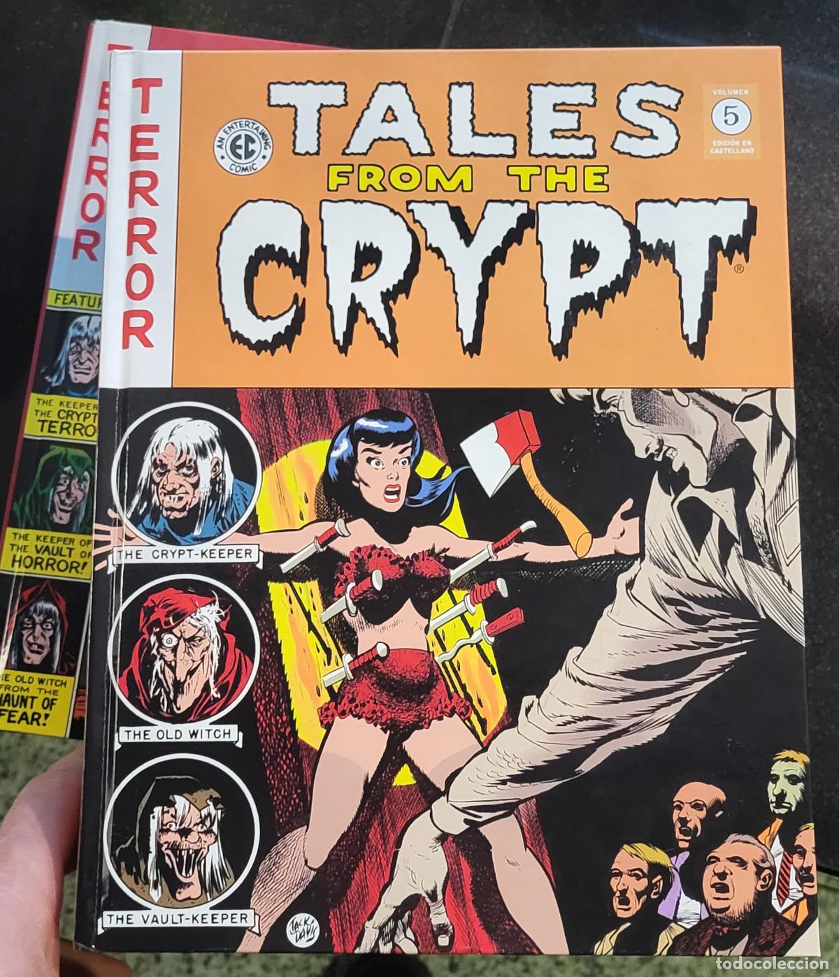 C&oacute;mics: comic terror diabolo tales from the crypt 5 tomos completa - Foto 6