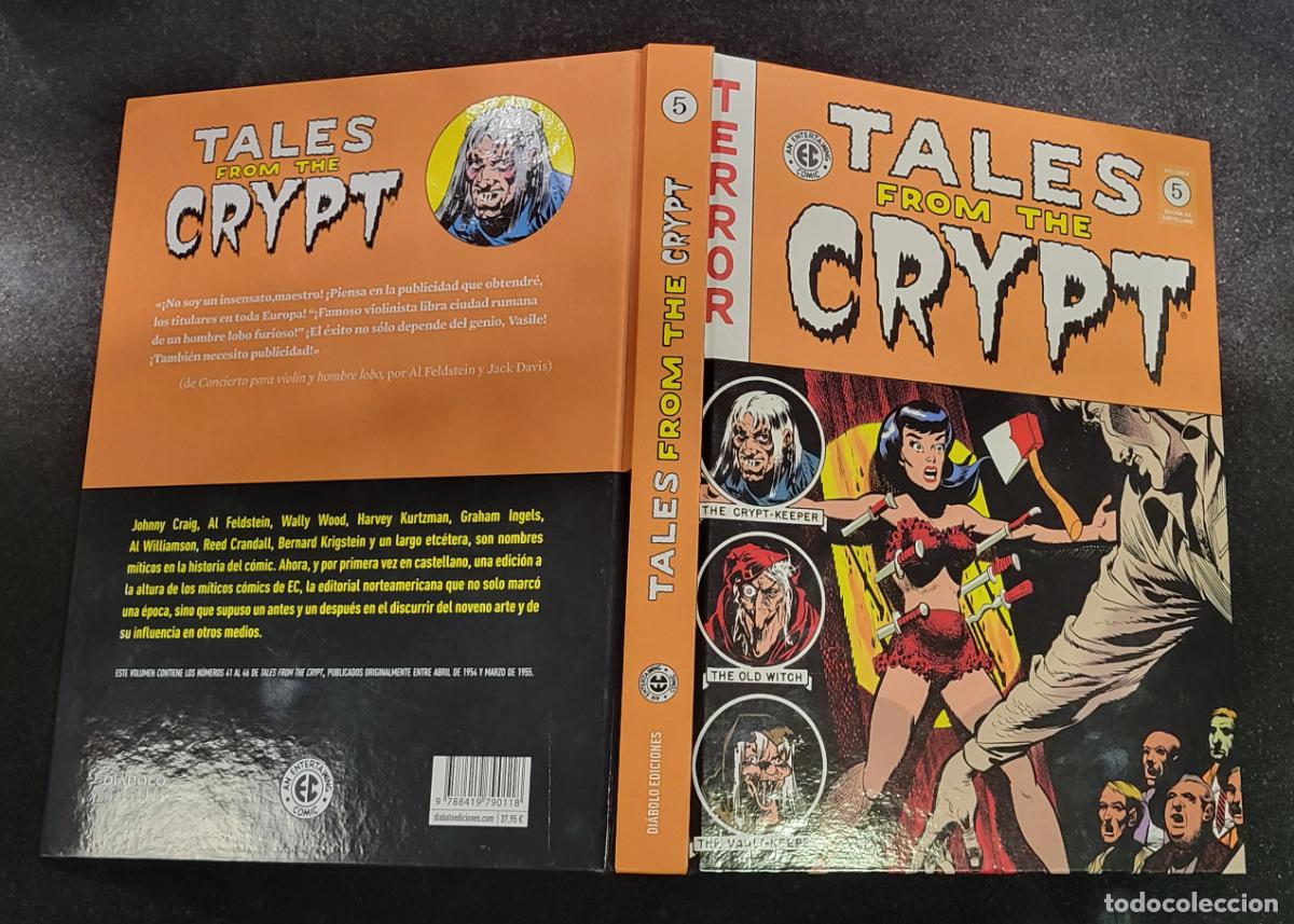 C&oacute;mics: comic terror diabolo tales from the crypt 5 tomos completa - Foto 7