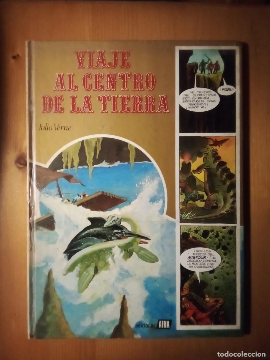 C&oacute;mics: VIAJE AL CENTRO DE LA TIERRA, JULIO VERNE, AFHA - Foto 1