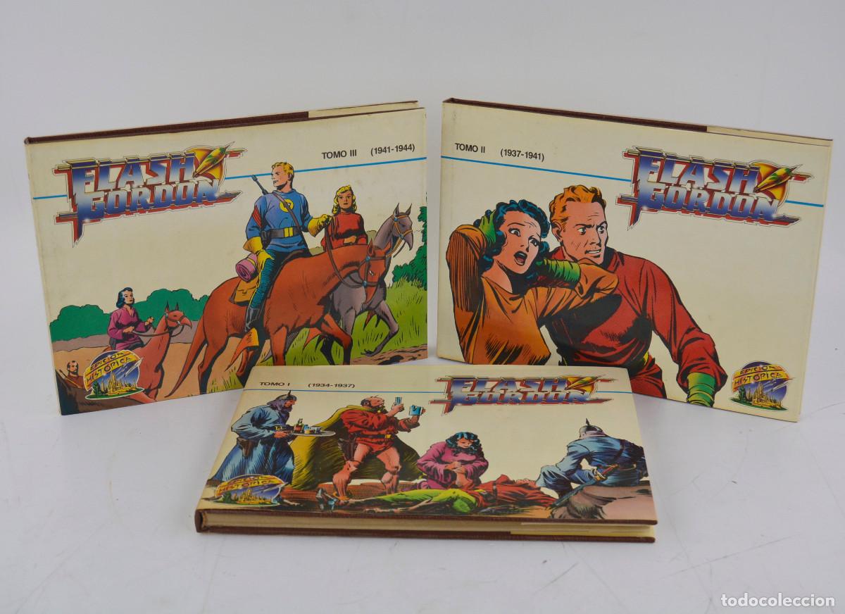 C&oacute;mics: FLASH GORDON. 3 TOMOS (1934-1944) EDICIONES B. EDICI&Oacute;N HIST&Oacute;RICA - Foto 1