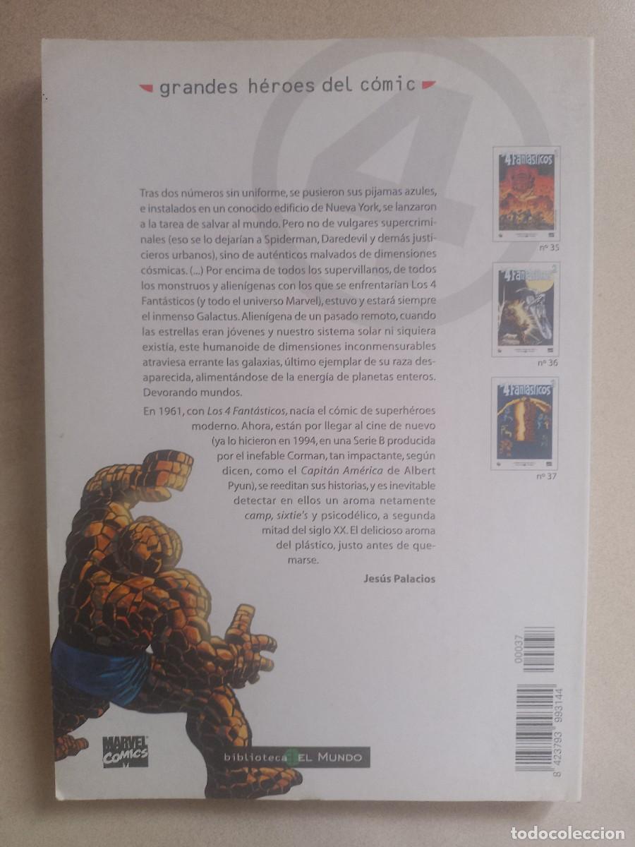 C&oacute;mics: BIBLIOTECA EL MUNDO,LOS 4 FANT&Aacute;STICOS - Foto 3