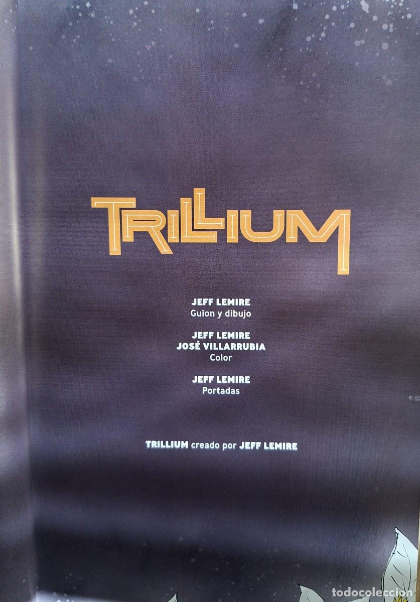 C&oacute;mics: TRILLIUM de Jeff Lemire. Con Jos&eacute; Villarubia - Foto 4