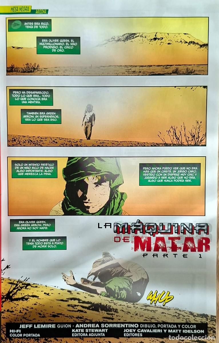 C&oacute;mics: GREEN ARROW. LA M&Aacute;QUINA DE MATAR. - Foto 5